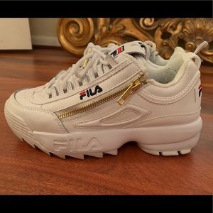 FILA Disruptor 2 with Zipper (gold)